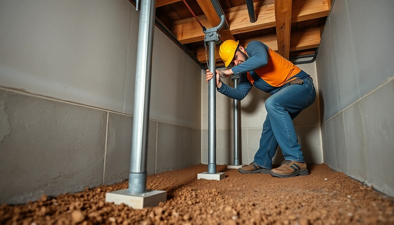 Foundation Settlement Repair